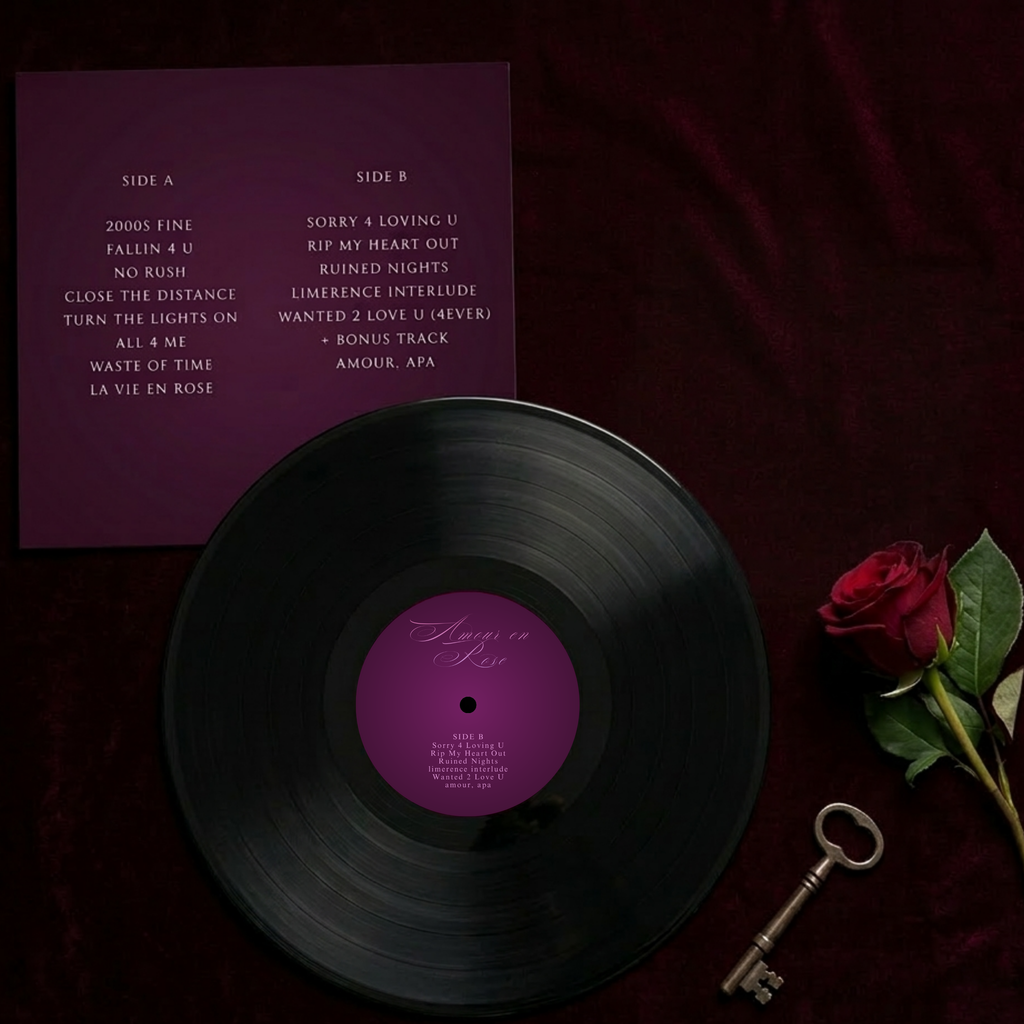 Amour en Rose (Apa's Version) Signed Vinyl